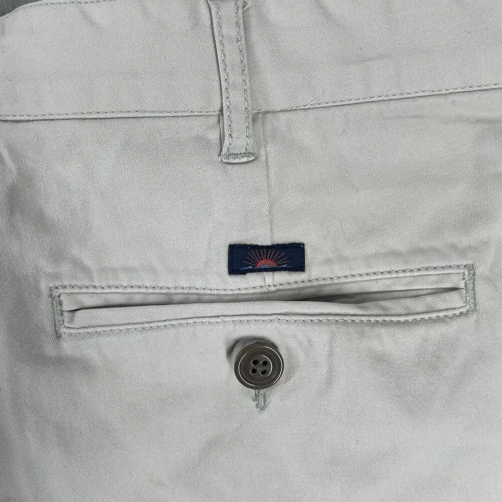 Faherty Coastline Chino Shorts Mens Sz 30 Gorpcore Preppy Stretch 9 inch Inseam